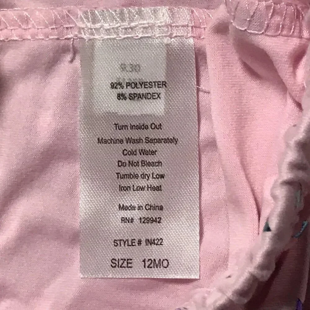 Btween Baby Girls Leggings and Fleece Hoodie Outfit 12 -24‎ Months Lavender Pink